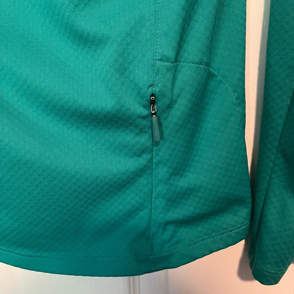 Underarmour Quarter Zip Teal - Picture 3 of 4